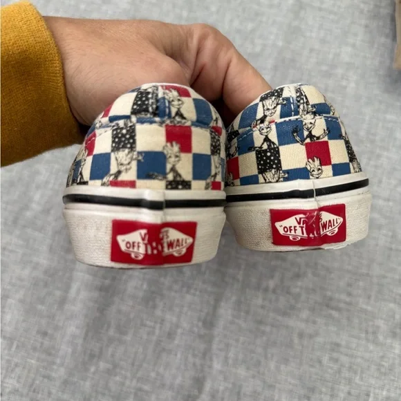 Vans Kids Marvel Groot Slip Ons - Picture 6 of 8